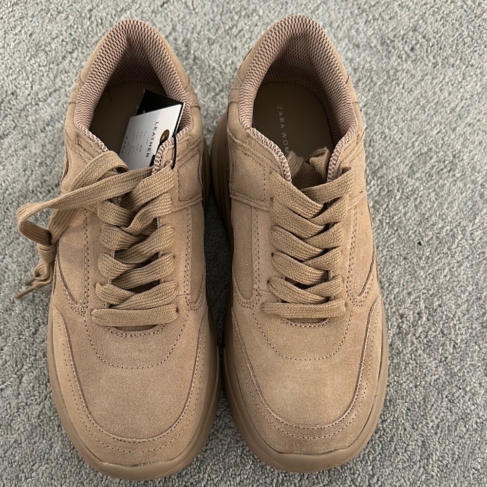 Zara Tan Sneakers